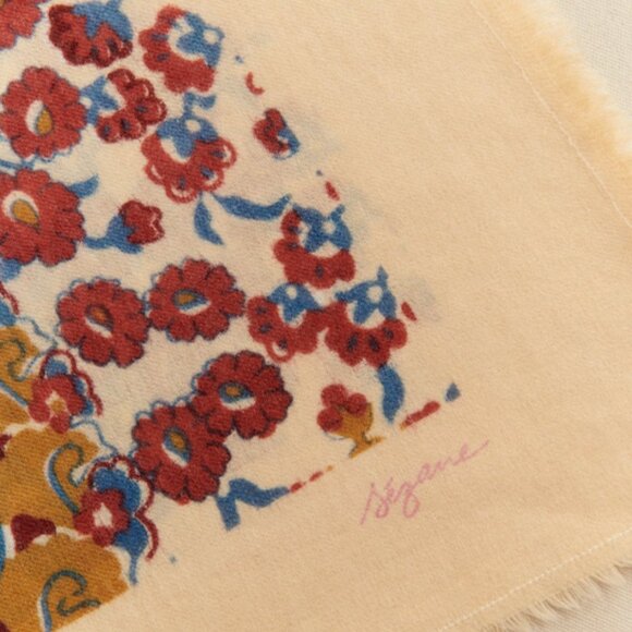 Sézane NWT Pio Scarf in Pastel Forest - Picture 3 of 4